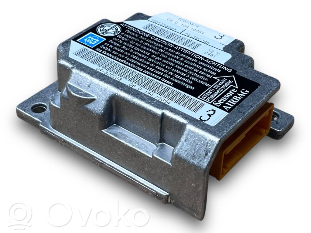 Sensor impacto/accidente para activar Airbag   60675878
