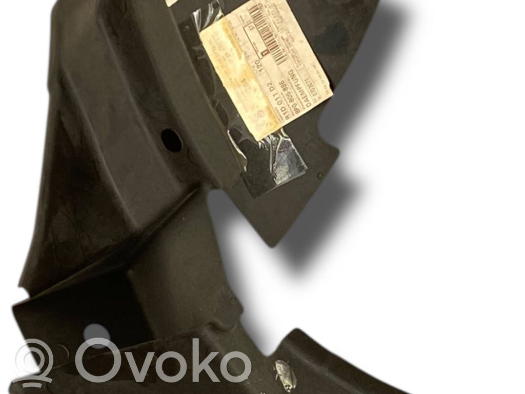 Audi A3 S3 8P Listwa / Nakładka na błotnik przedni 