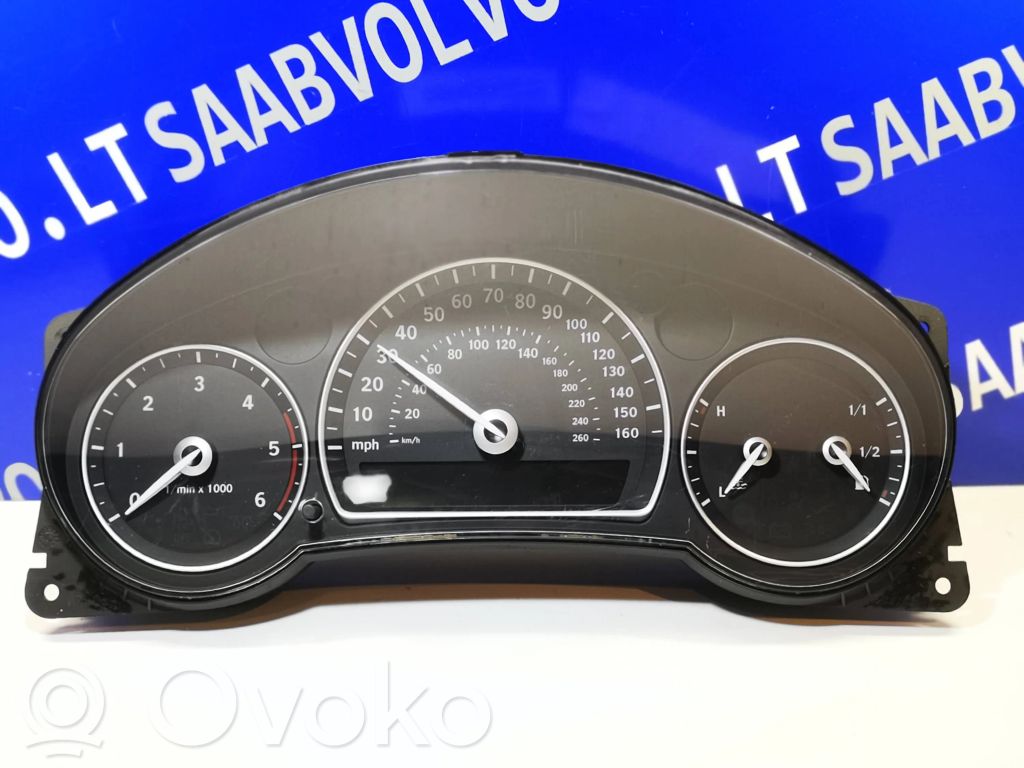 Saab 9-3 Ver1 Tachimetro (quadro strumenti) 