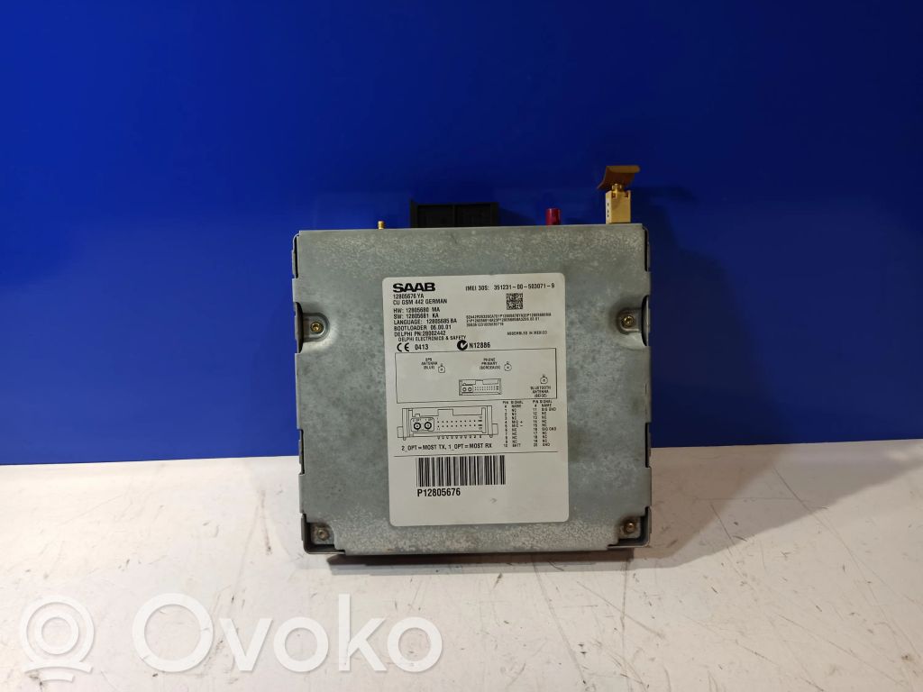 GPS navigation control unit/module   12805676,12805681,12805680