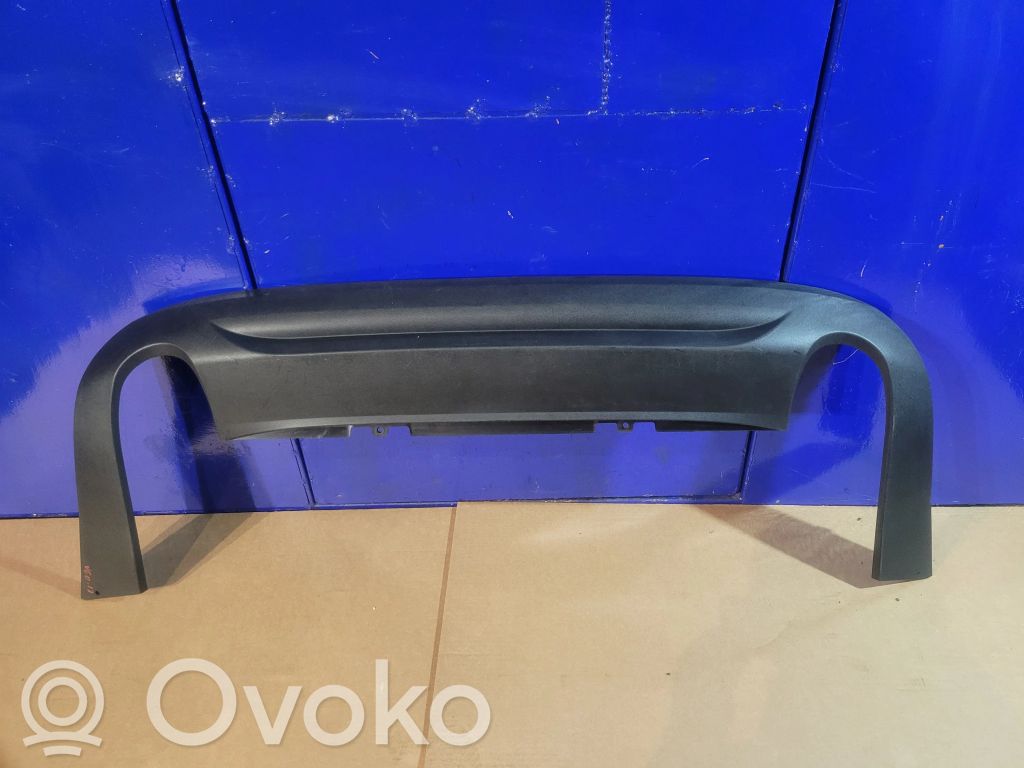Volvo V60 Moldura inferior del parachoques trasero 