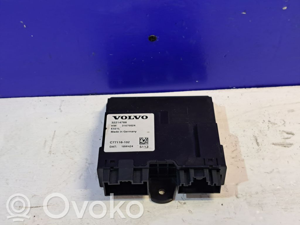 Tailgate/trunk control unit/module   31676624,32214766