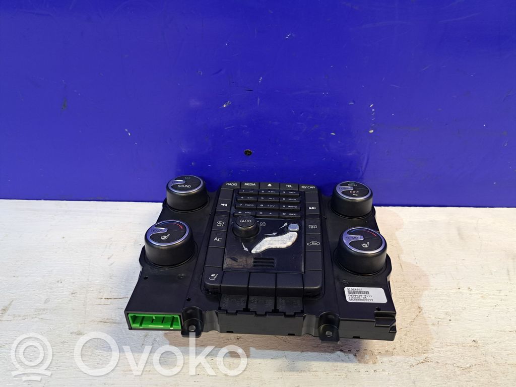 Volvo S60 Interior fan control switch 
