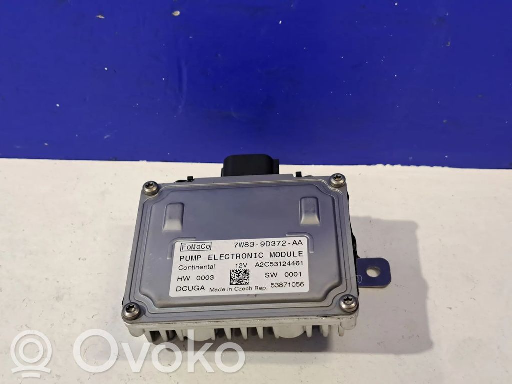Fuel injection pump control unit/module   7W839D372AA,A2C53124461