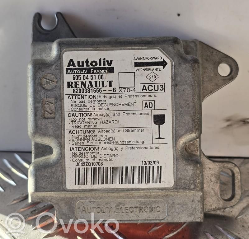 Renault Master II Airbag control unit/module 
