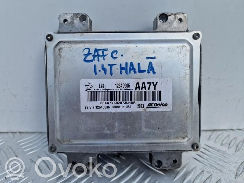 Opel Zafira C Engine control unit/module ECU 