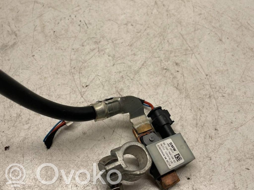 BMW 3 F30 F35 F31 Minusinis laidas (akumuliatoriaus) 