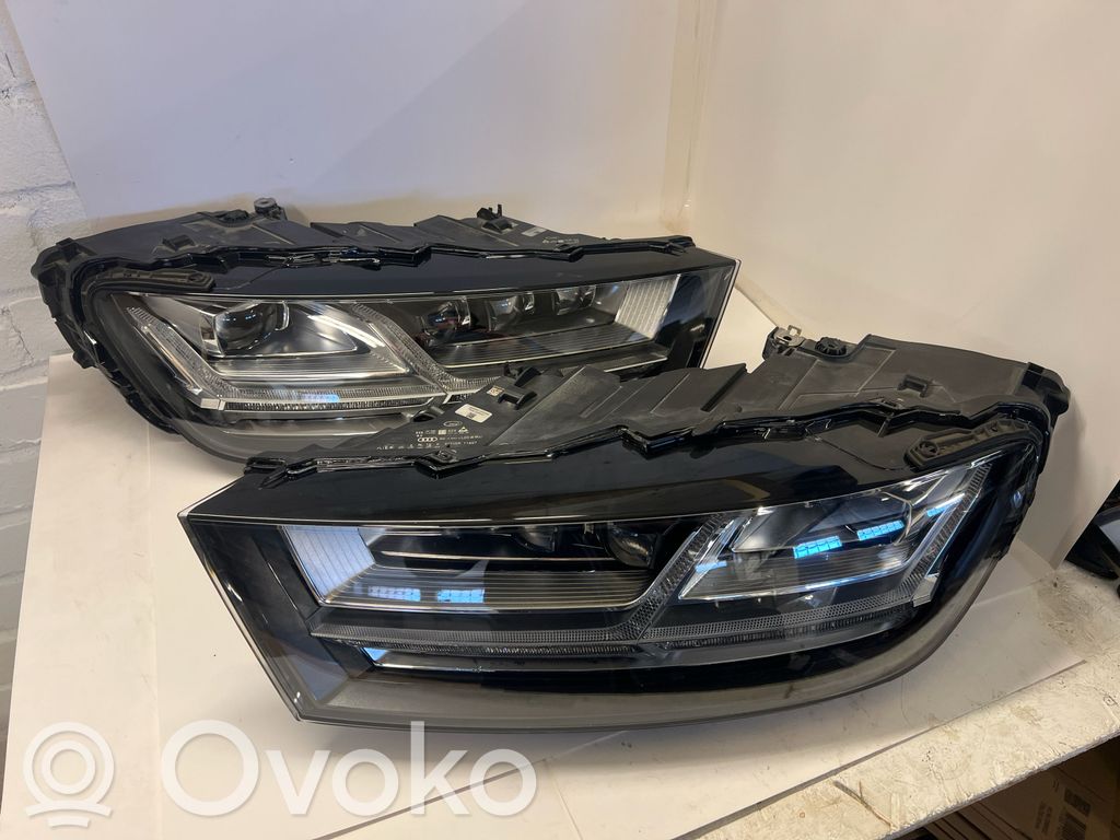 Audi Q7 4M Scheinwerfer Satz Set 
