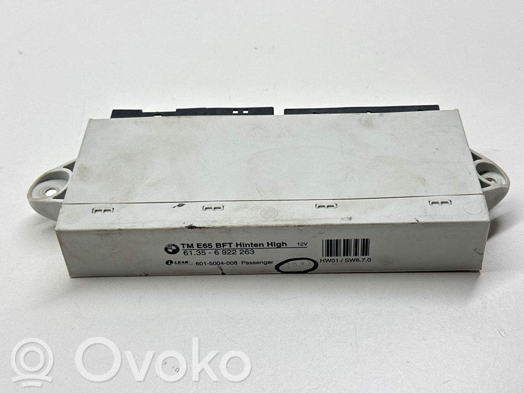 Unité de commande module de porte   6922263,61356922263