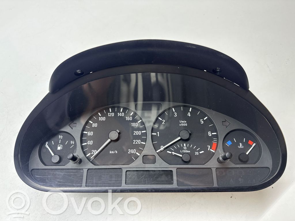 BMW 3 E46 Speedometer (instrument cluster) 