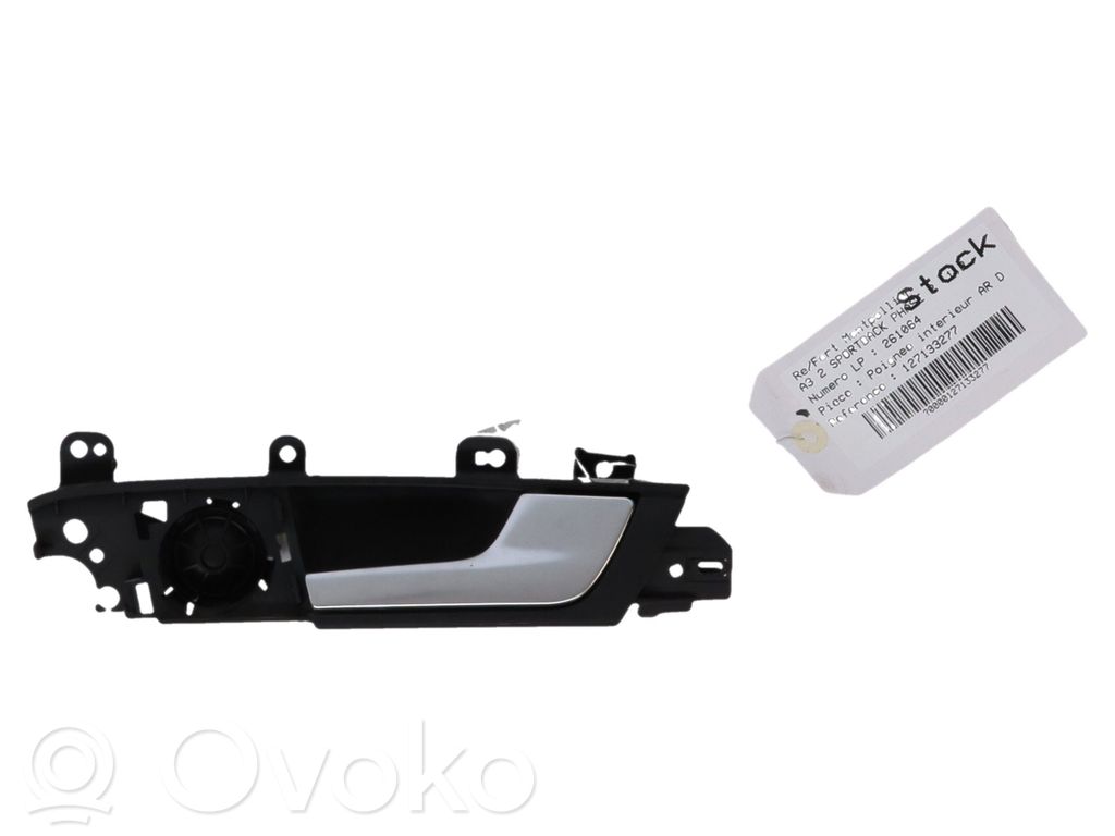 Audi A3 S3 A3 Sportback 8P Manecilla interna puerta trasera 