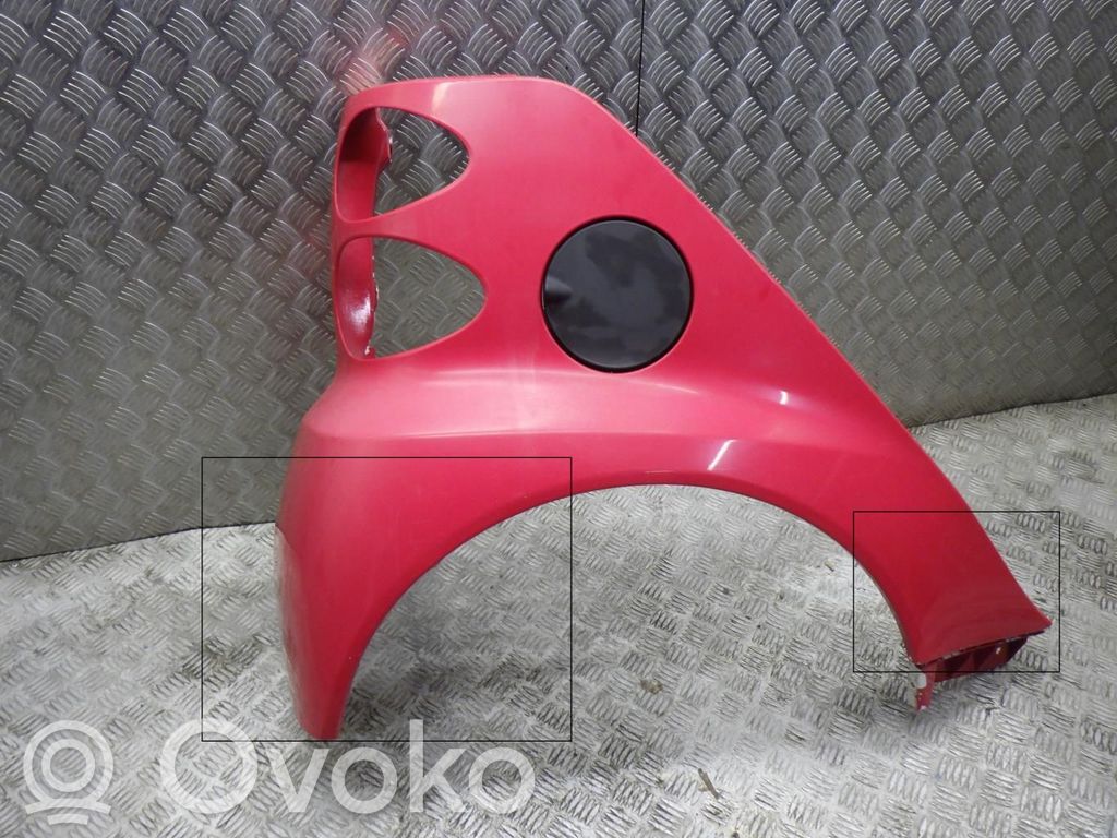 Smart ForTwo II Panel lateral trasero 