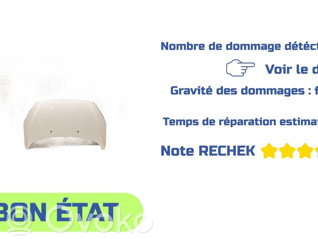 Peugeot 308 Engine bonnet/hood 
