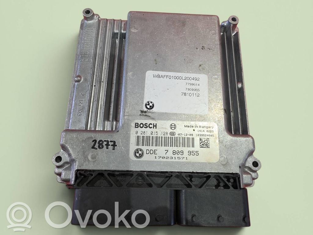 Engine control unit/module   0281015128,170231571,7809955