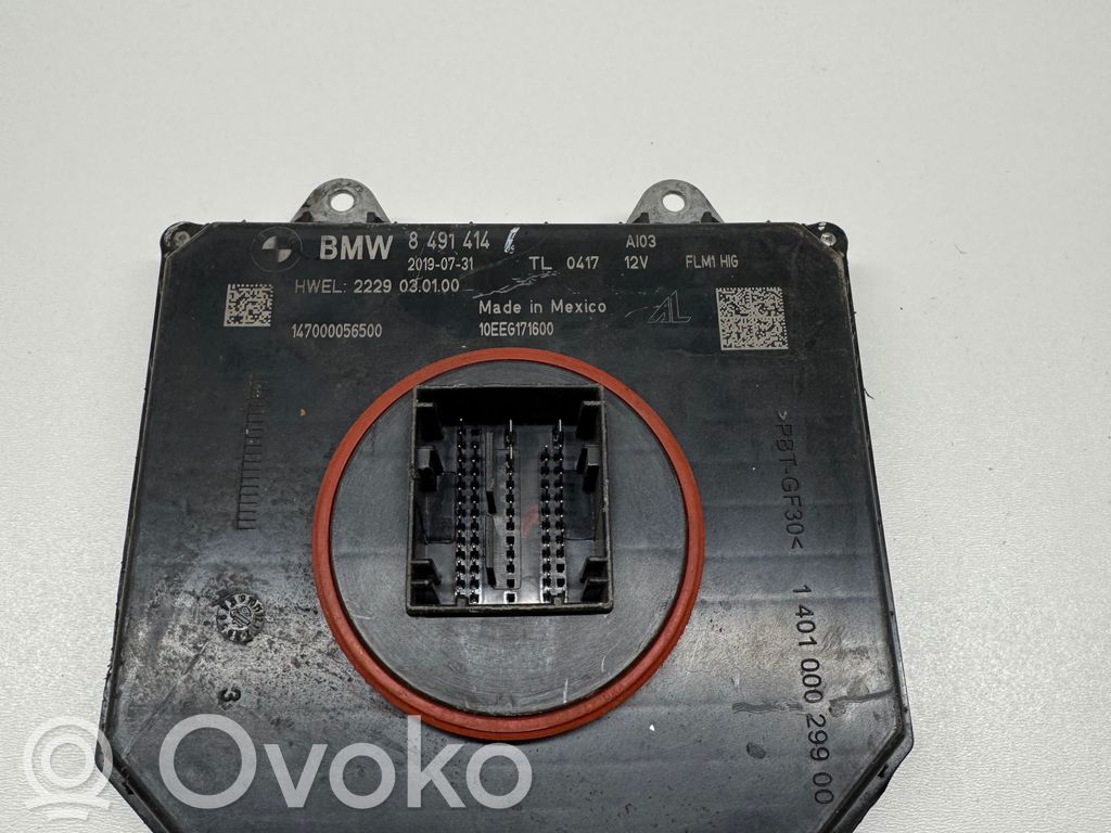 BMW 3 F30 F35 F31 Moduł sterujący statecznikiem LED 