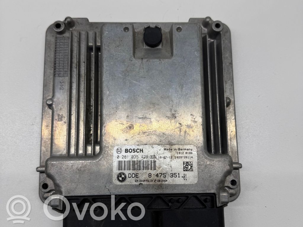 Engine control unit/module   8475351,0281035429,030537330