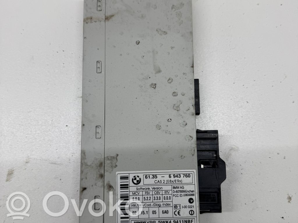 BMW 3 E90 E91 Unidad de control/módulo del CAS 
