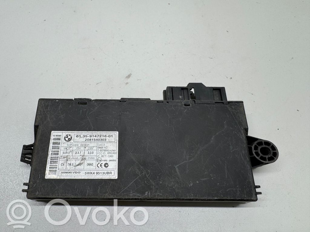 CAS control unit/module   9147216,5WK49513UBR,2081540303