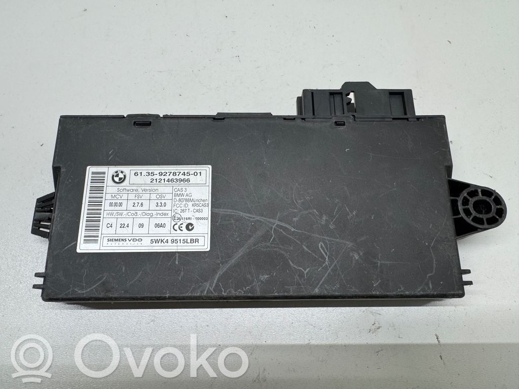 BMW 3 E90 E91 CAS control unit/module 