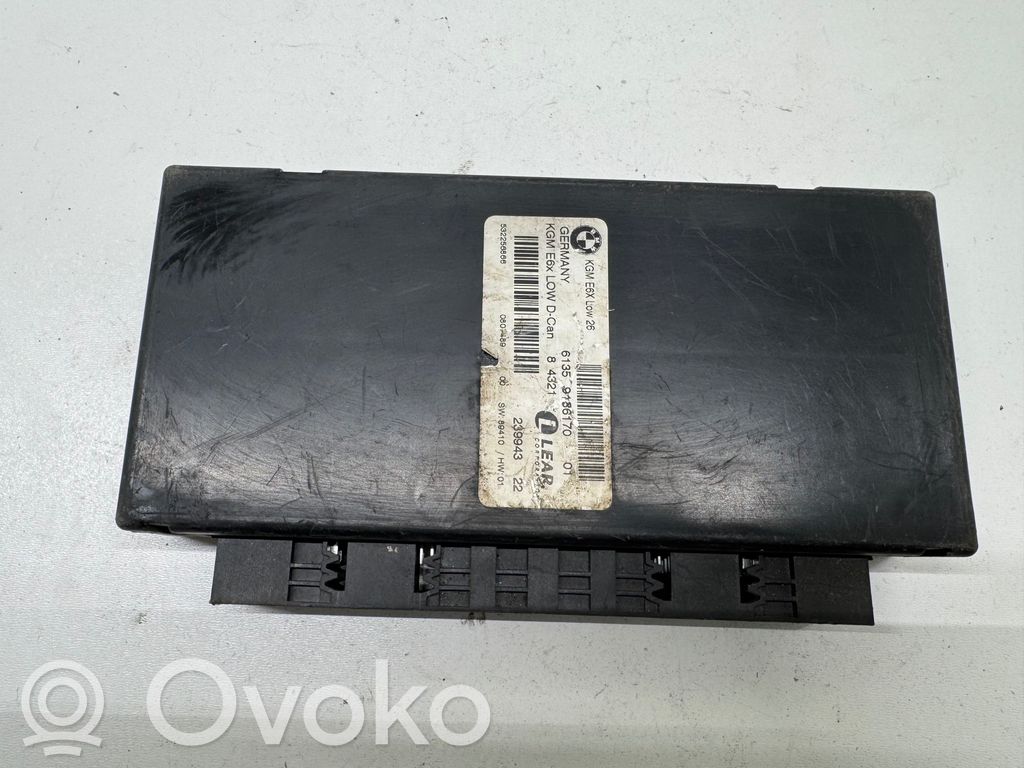 BMW 5 E60 E61 Modul control gateway 