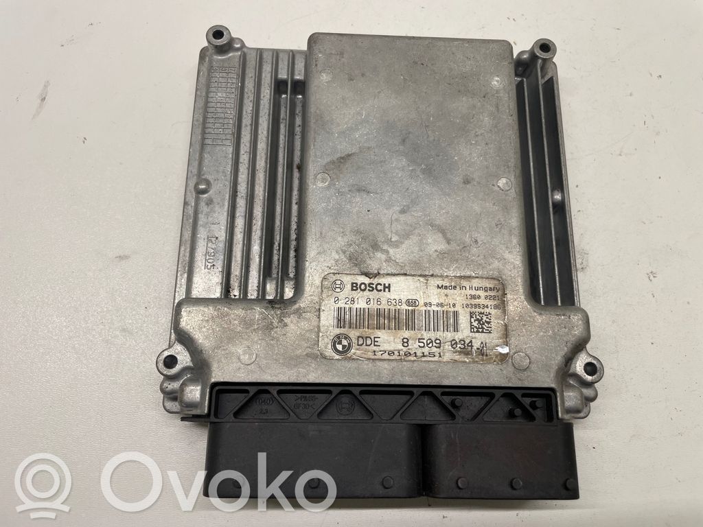 Engine control unit/module   8509034,13600221,0281016638