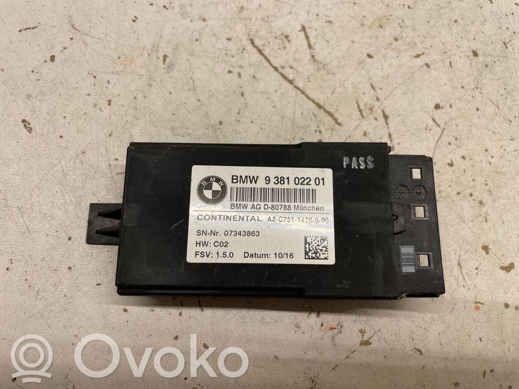 BMW 7 G11 G12 Autres unités de commande / modules 