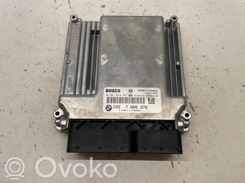BMW 5 E60 E61 Dzinēja vadības bloks 
