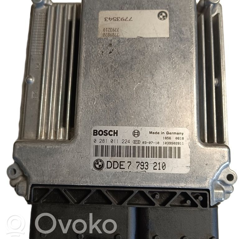 Engine control unit/module ECU   7793210,7793210,7793210