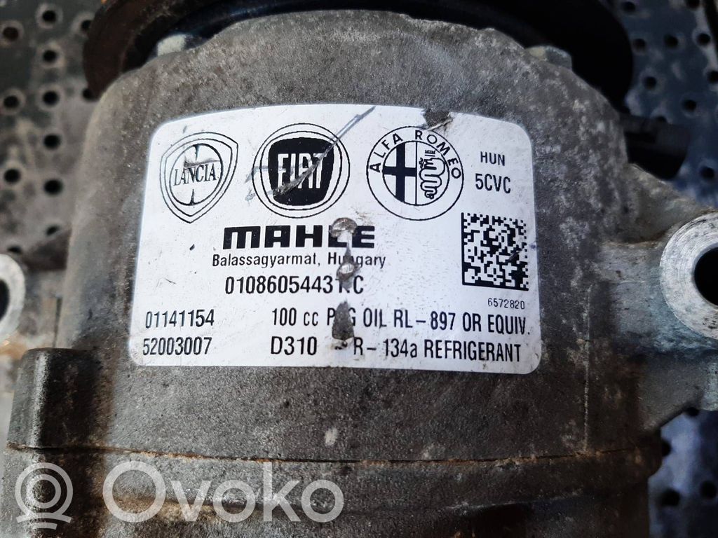 Fiat 500L Air conditioning (A/C) compressor (pump) 