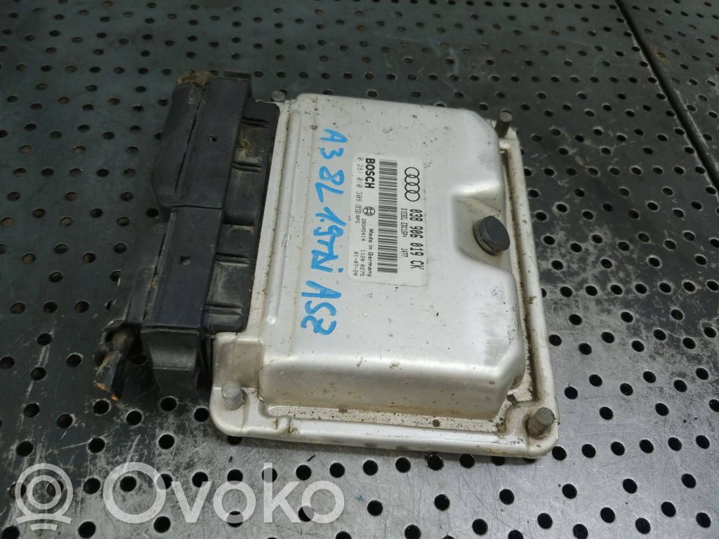 Engine control unit/module   038906019CK,28SA5414,0281010308