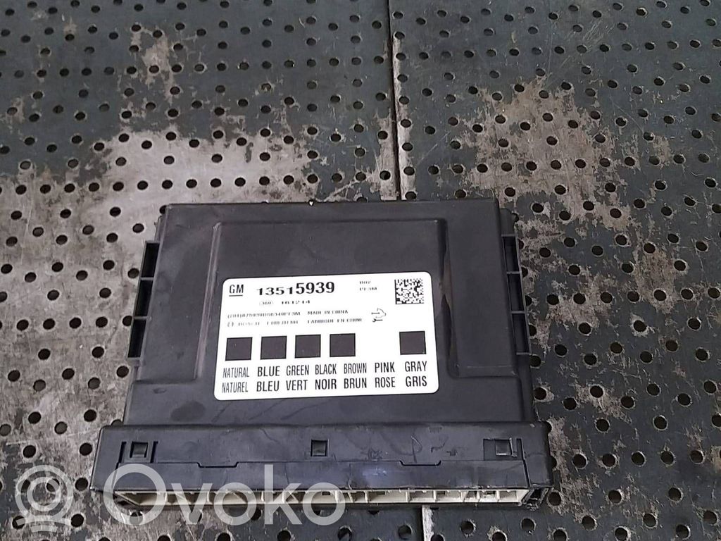 Autres unités de commande / modules   13515939,F00HJ01694,161214