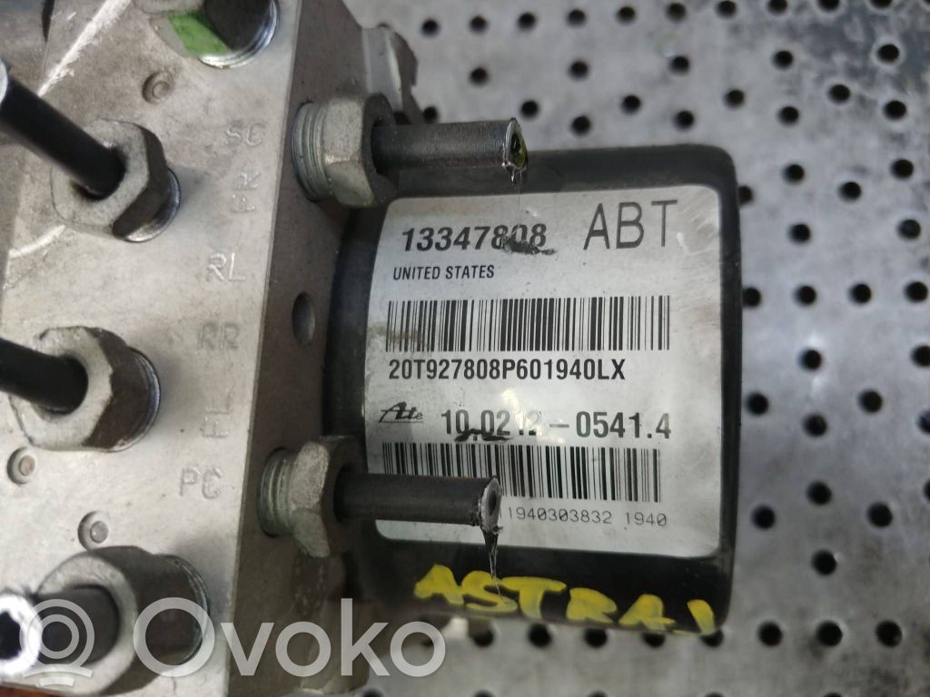 Opel Astra J ABS Pump 