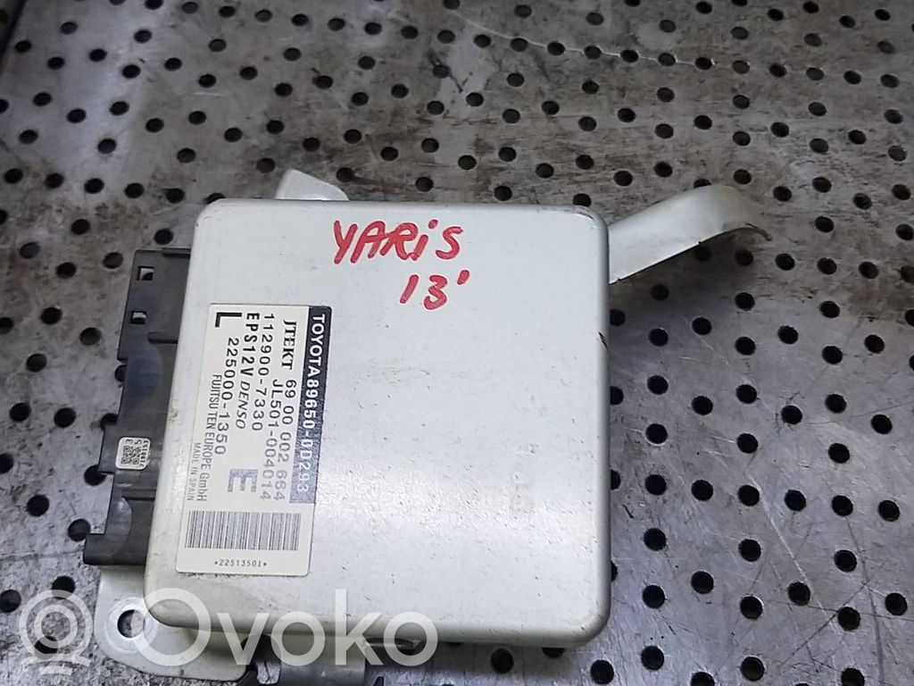 Toyota Yaris Moduł / Sterownik wspomagania kierownicy 