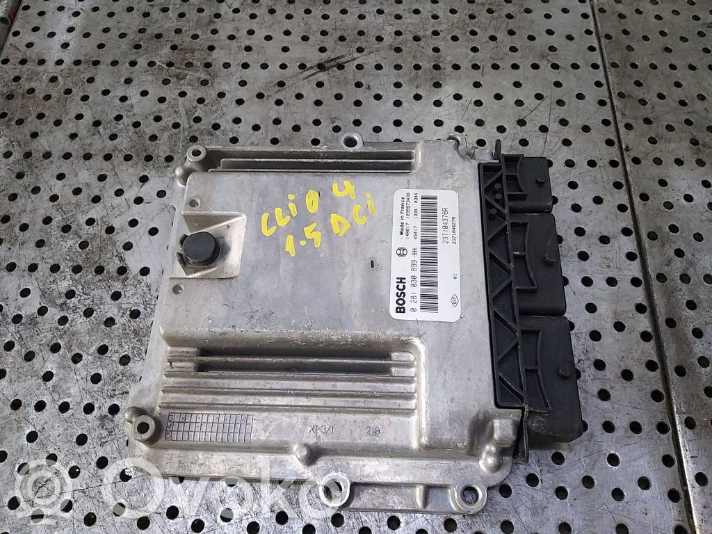 Renault Clio IV Unitate/modul de control motor 