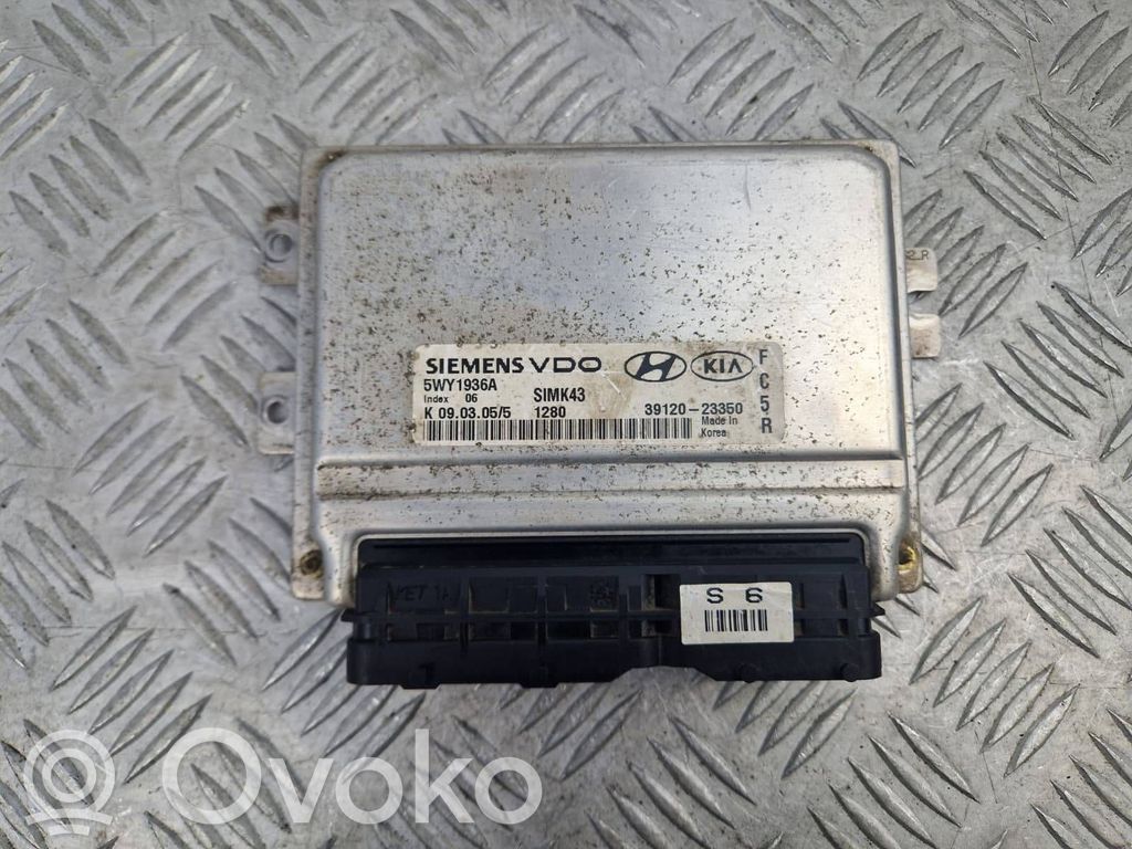 Engine control unit/module   3912023350,5WY1936A,SIMK43