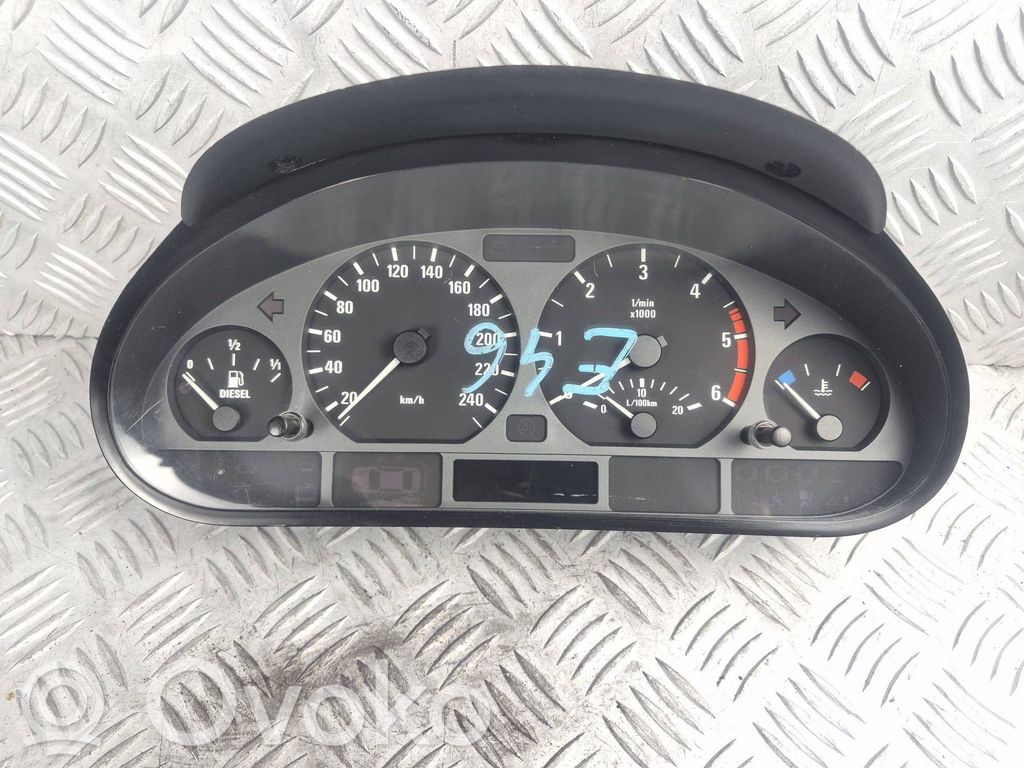 BMW 3 E46 Speedometer (instrument cluster) 