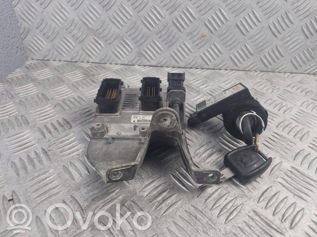 Opel Zafira A Kit calculateur ECU et verrouillage 