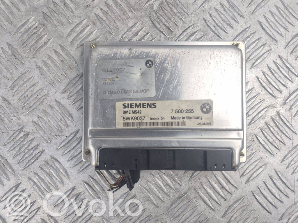 BMW 5 E39 Engine control unit/module 
