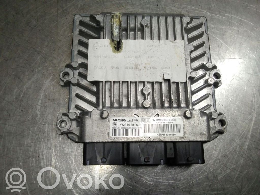 Citroen C4 I Engine control unit/module 