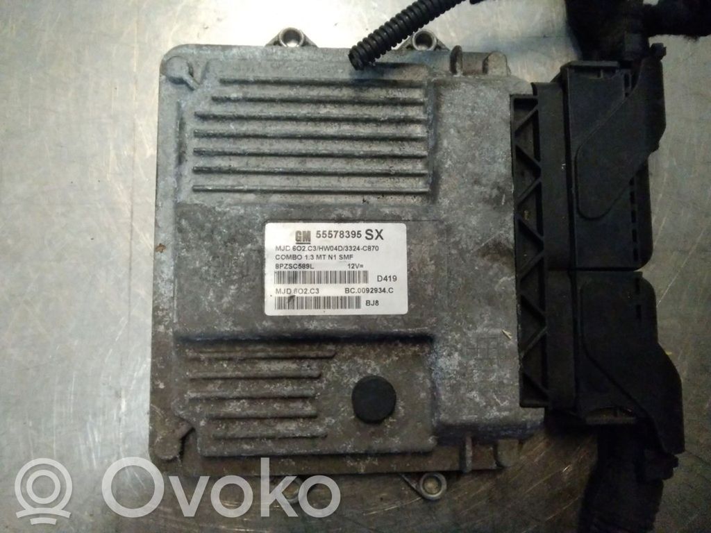 Opel Combo C Engine control unit/module 
