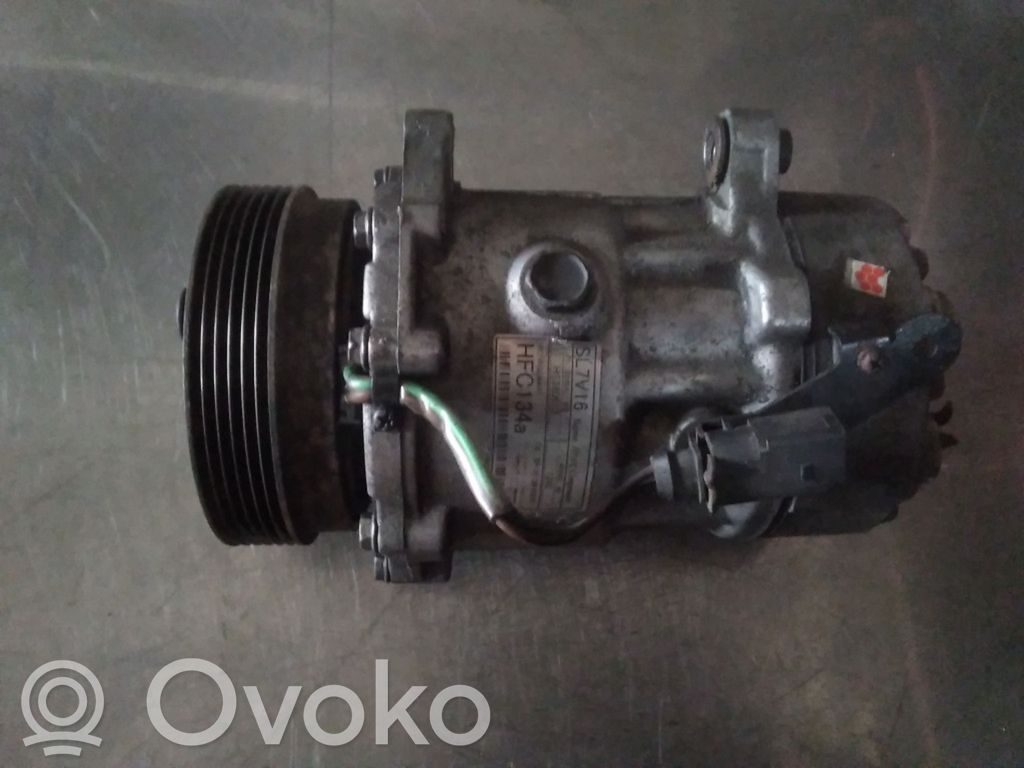 Air conditioning (A/C) compressor (pump)   SL7V16,HFC134A