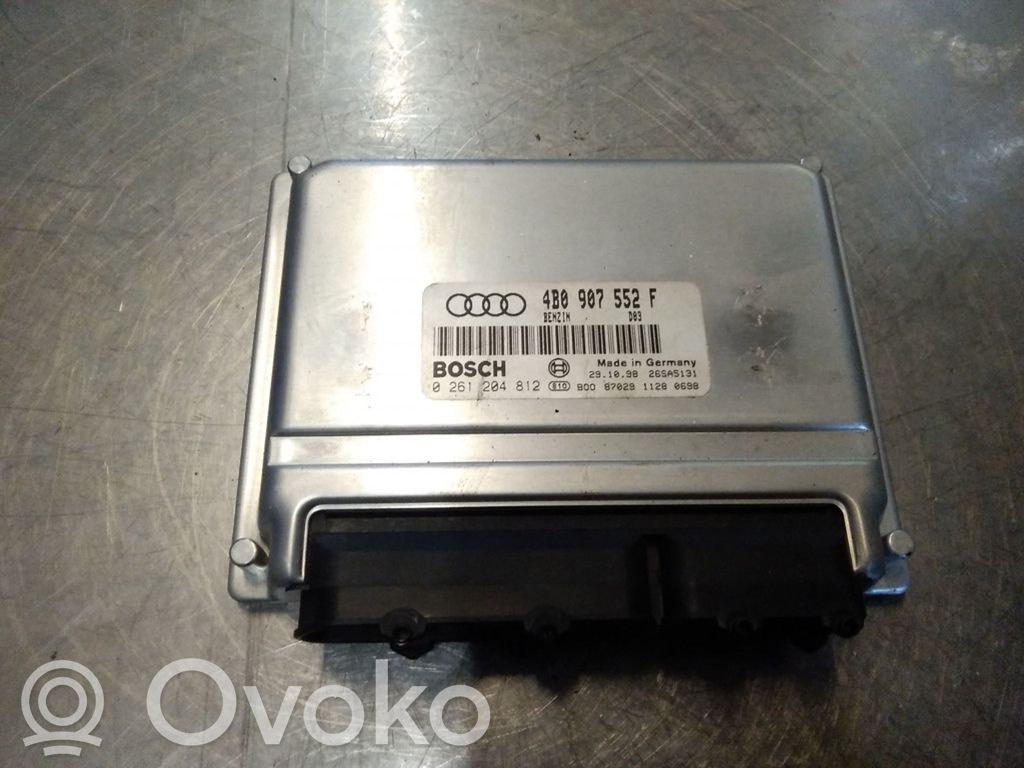 Engine control unit/module   4B0907552F,0261204812