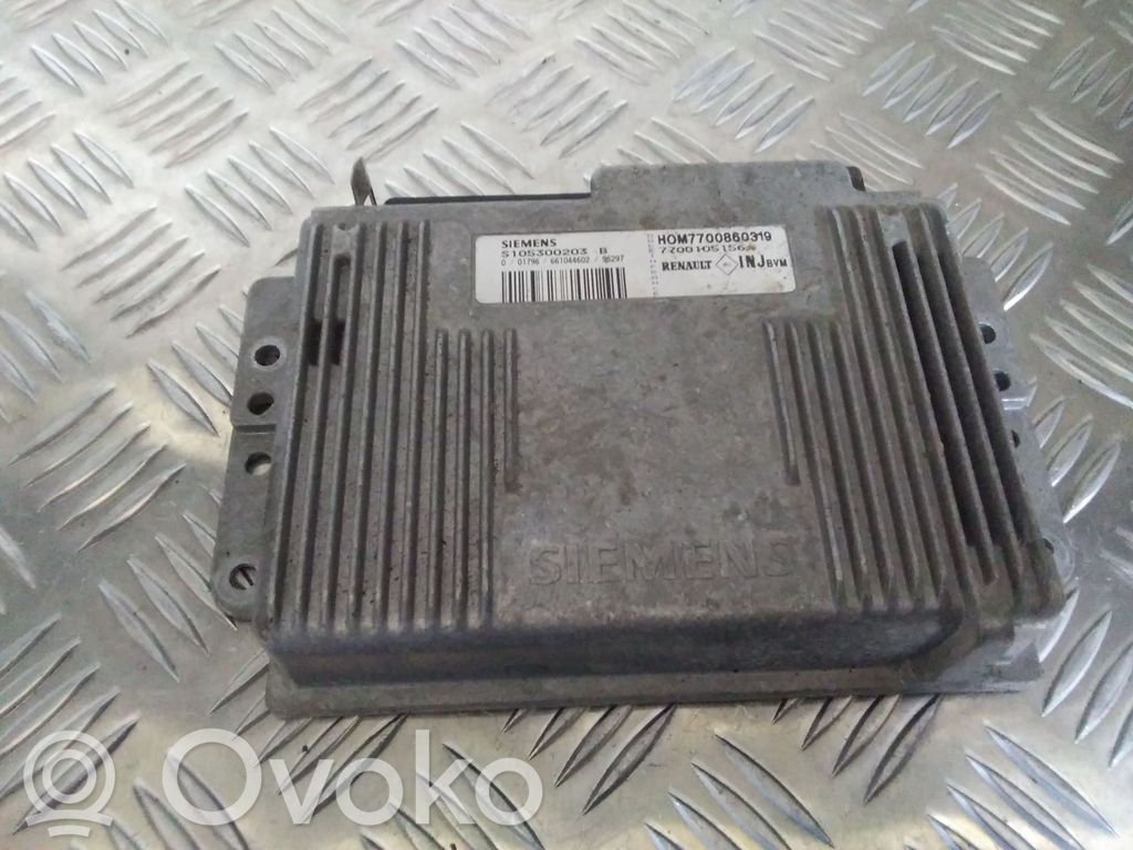 Engine control unit/module   S105300203B,7700860319,770010156