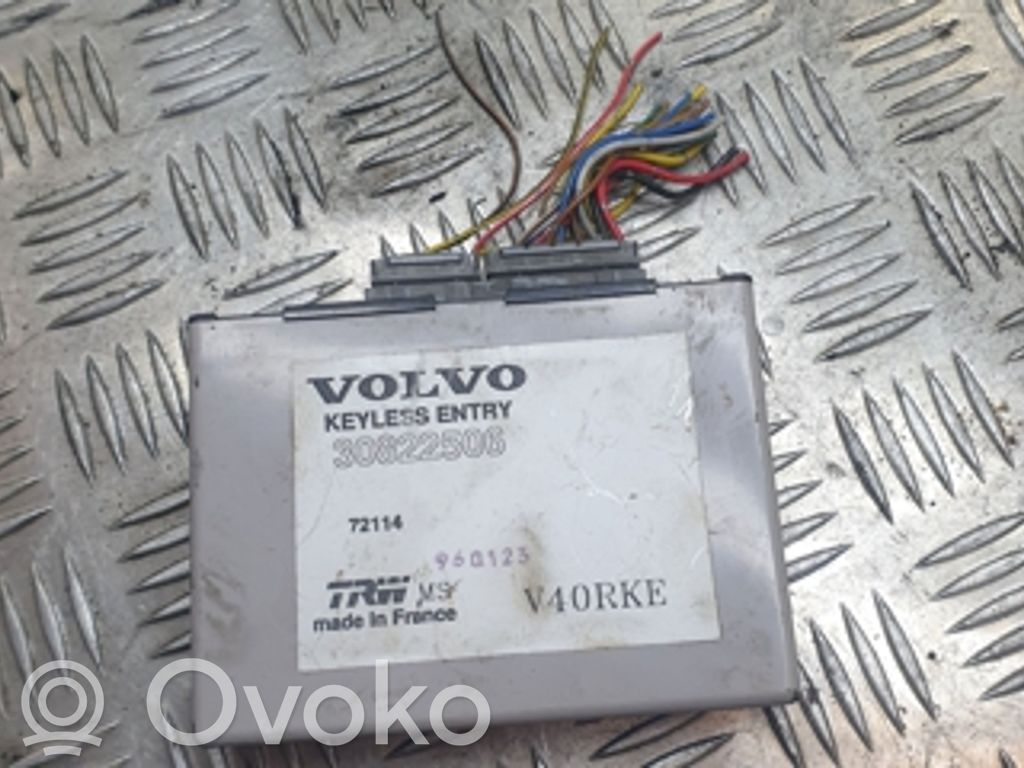 Volvo S40, V40 Other control units/modules 