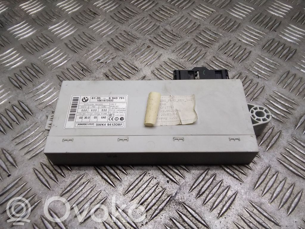 BMW 5 E60 E61 CAS control unit/module 