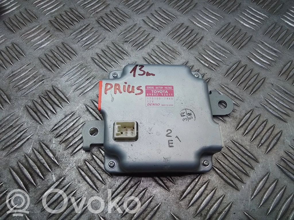 Toyota Prius (XW30) Moduł sterowania ładowania akumulatora 