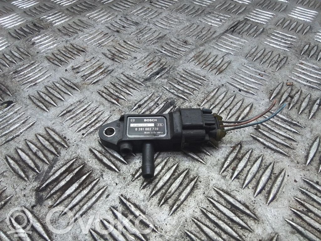 Opel Zafira B Sensor de presión del escape 