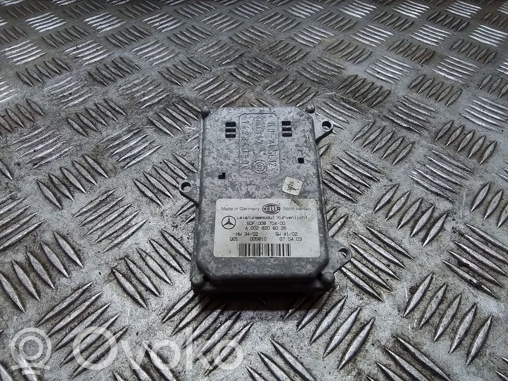 Mercedes-Benz E AMG W211 Ajovalojen virranrajoitinmoduuli Xenon 