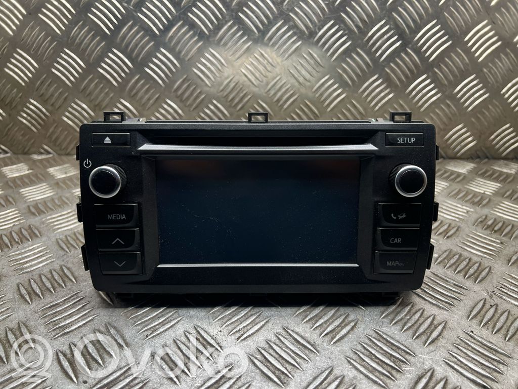 Toyota Auris E180 Panel / Radioodtwarzacz CD/DVD/GPS 