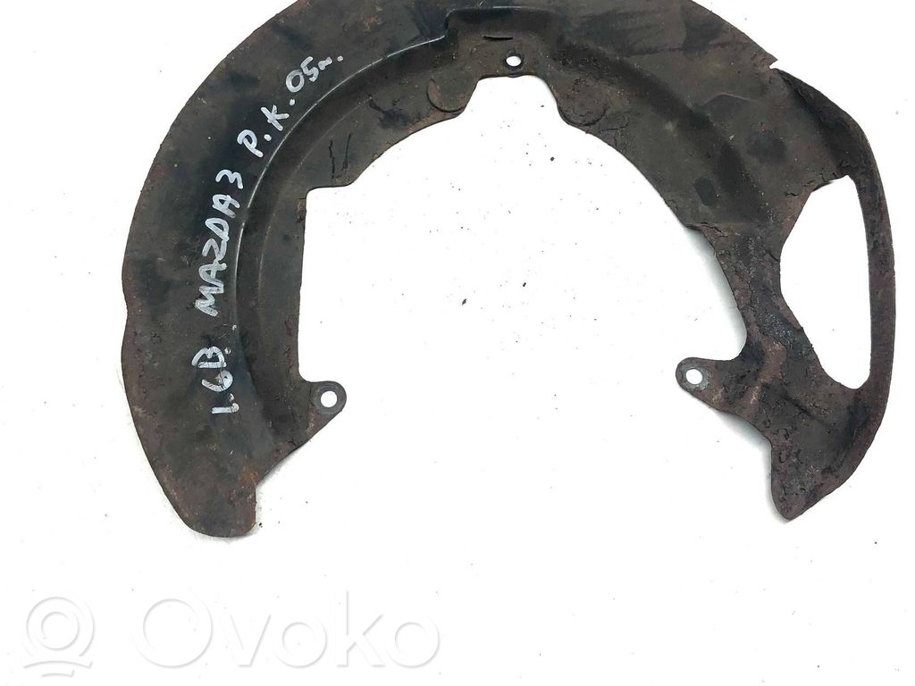 Mazda 3 I Cubierta antipolvo del disco de freno delantero 